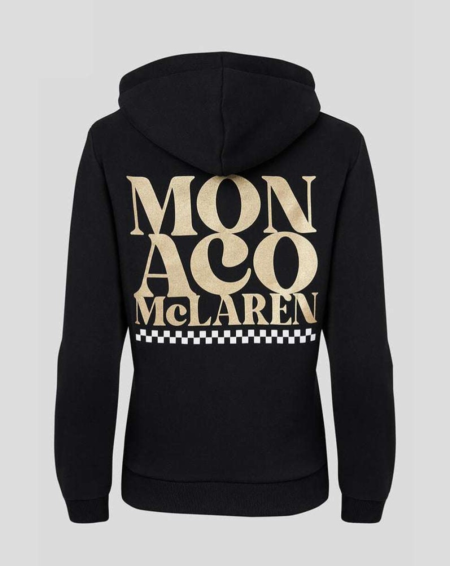 Women'S Clothing * | Black Women'S Mclaren Monaco Hoody Typical Style