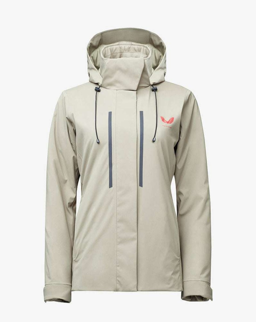 Women'S Clothing * | Women'S Khaki Tura Ski Jacket Discount