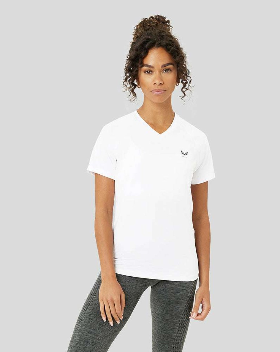 Women'S Clothing * | White Protek Training Tee Shop