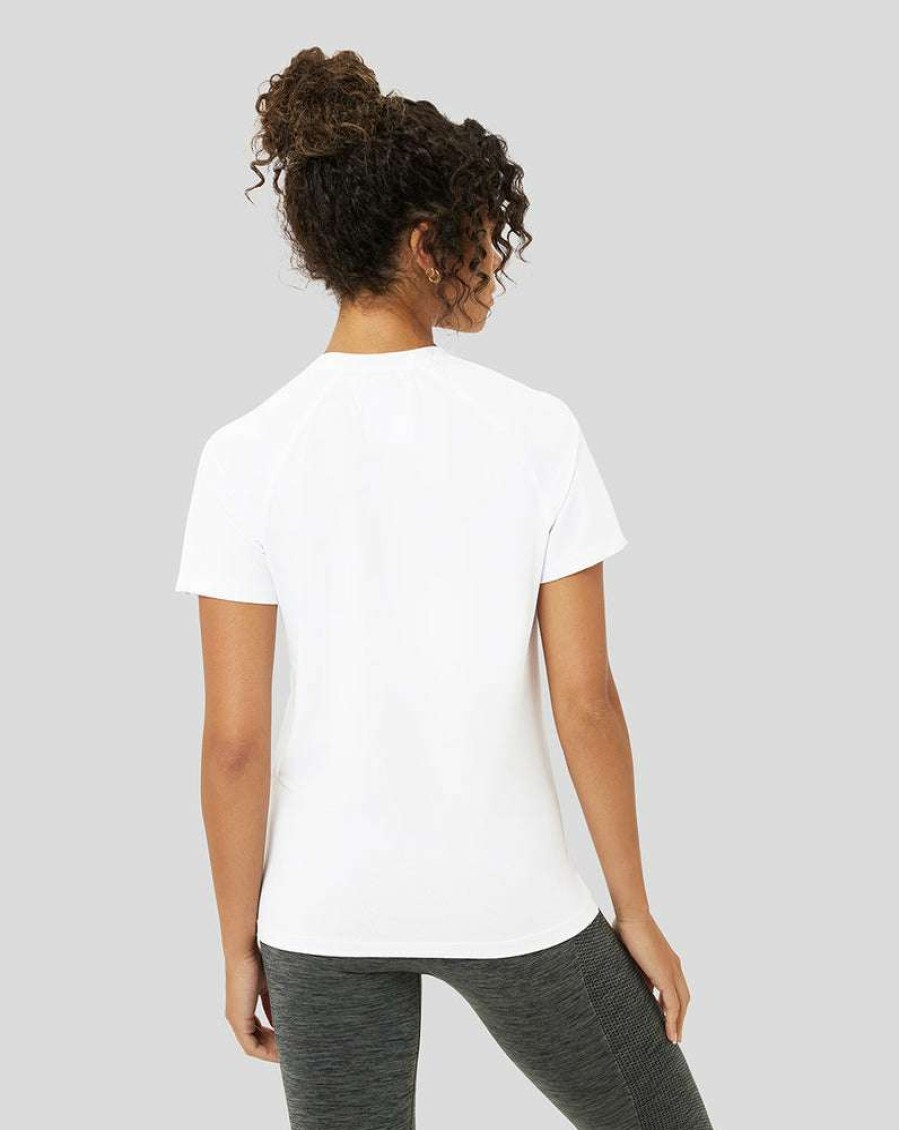 Women'S Clothing * | White Protek Training Tee Shop