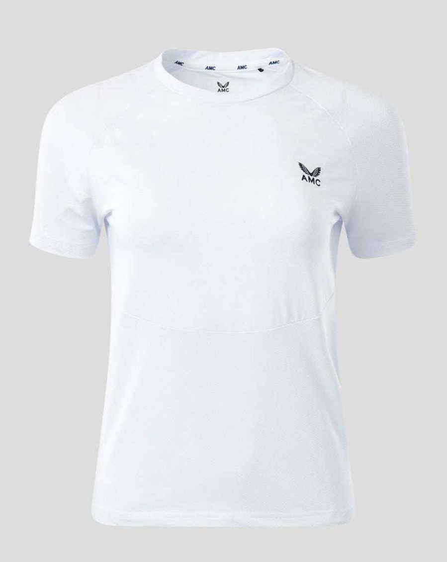 Women'S Clothing * | Women'S White Amc Performance Tee Shop