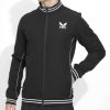 Men'S Clothing * | Black Amc Core Men'S Track Jacket Unique Style