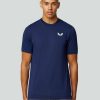 Men'S Clothing * | Navy Pro Tek Flyweight Tee Discount