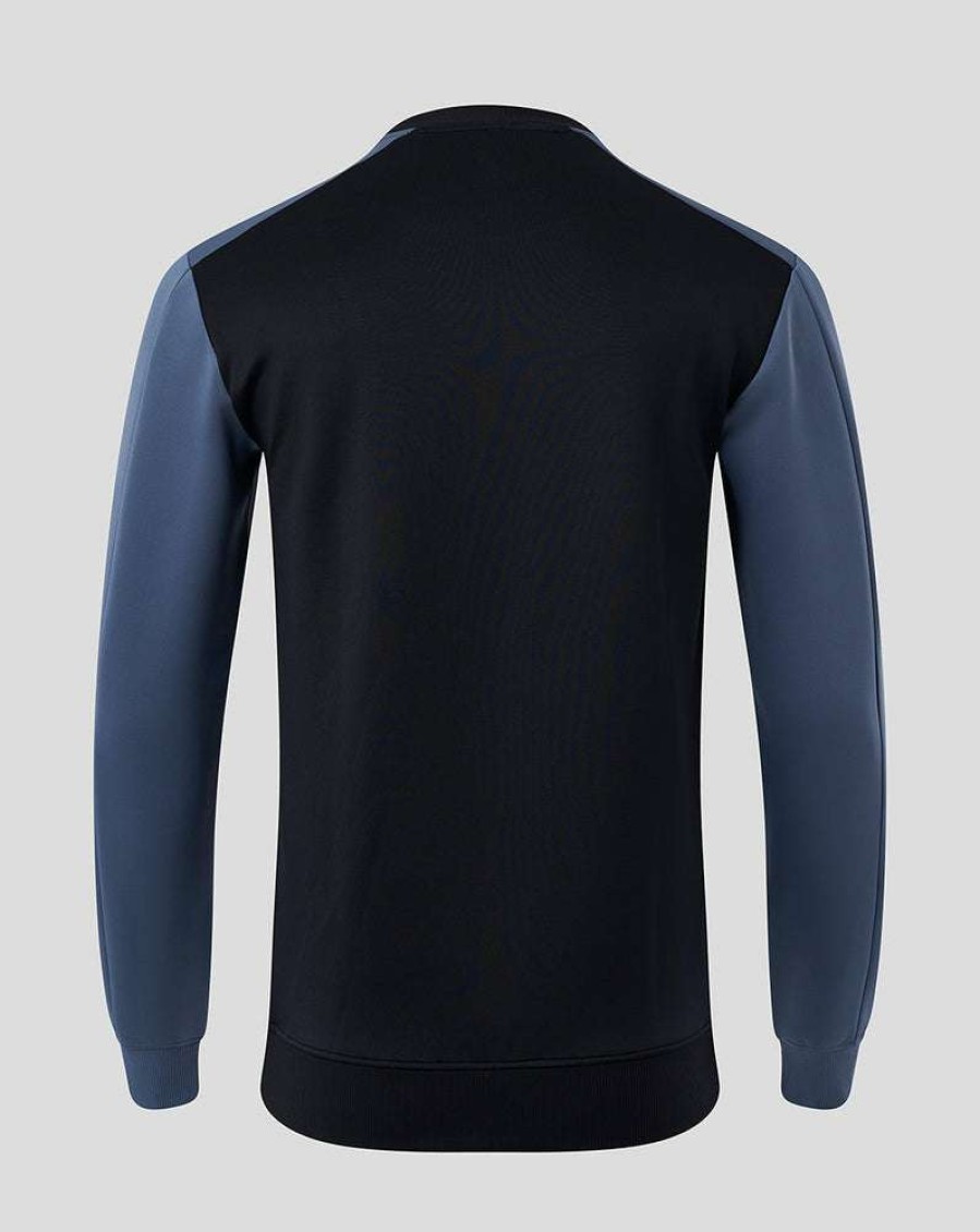 Men'S Clothing * | Black Newcastle Men'S Training Sweatshirt New Models