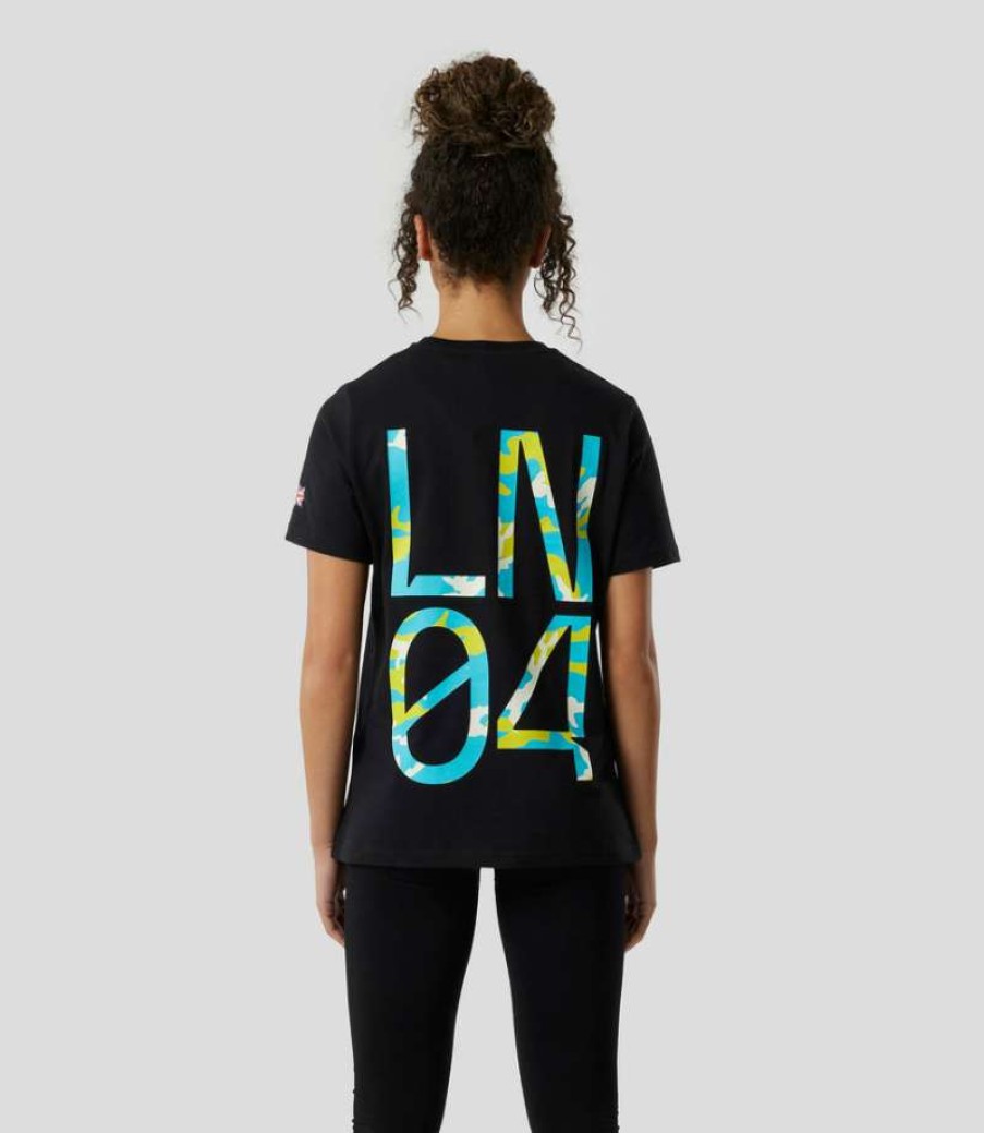 Women'S Clothing * | Black Womens Lando Norris Silverstone T-Shirt Radiant Model