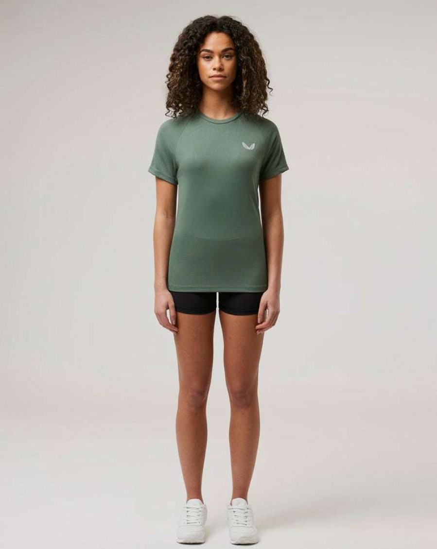 Women'S Clothing * | Women'S Sage Active Pro Training Tee New Models