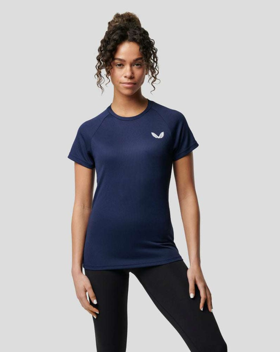 Women'S Clothing * | Women'S Peacoat Active Pro Training Tee Radiant Model