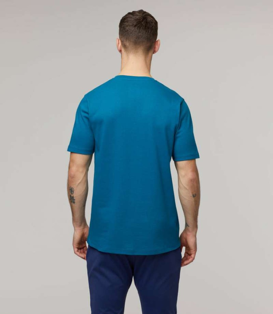 Men'S Clothing * | Teal Mclaren Techlux Logo Tee Clearance