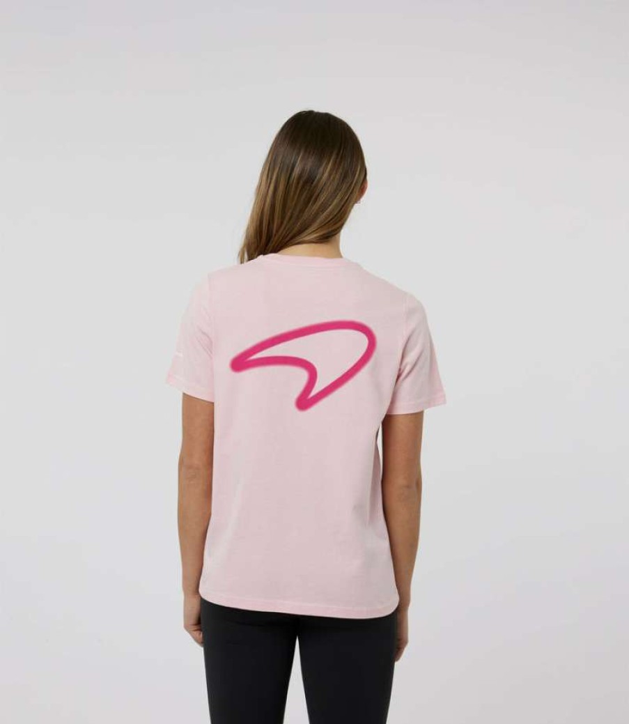 Women'S Clothing * | Light Pink Women'S Mclaren Miami Graphic T-Shirt New Collections