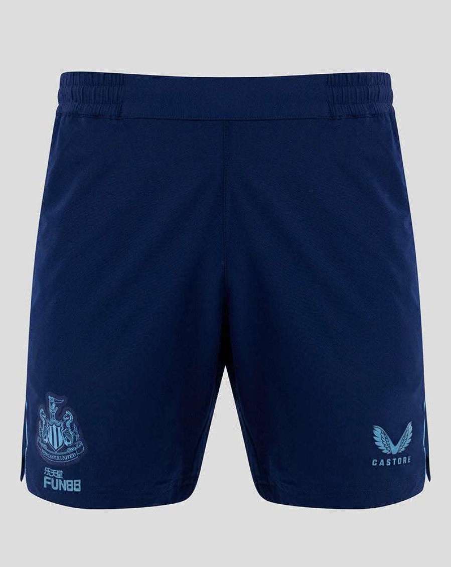 Women'S Clothing * | Women'S Blue Newcastle Travel Shorts Shop