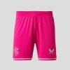 Men'S Clothing * | Pink Rangers Men'S 22/23 Away Replica Gk Short Shop