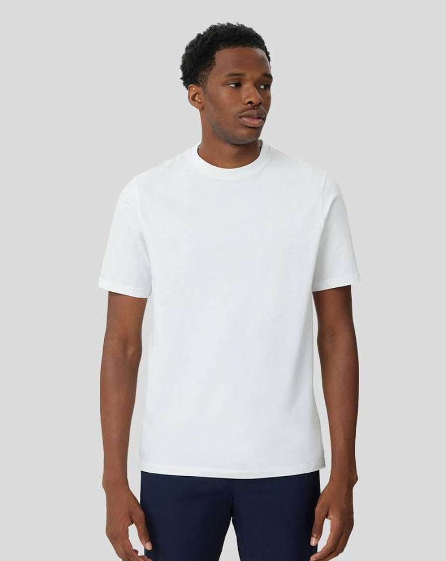 Men'S Clothing * | White Metropolis Recovery Tee Nice Style