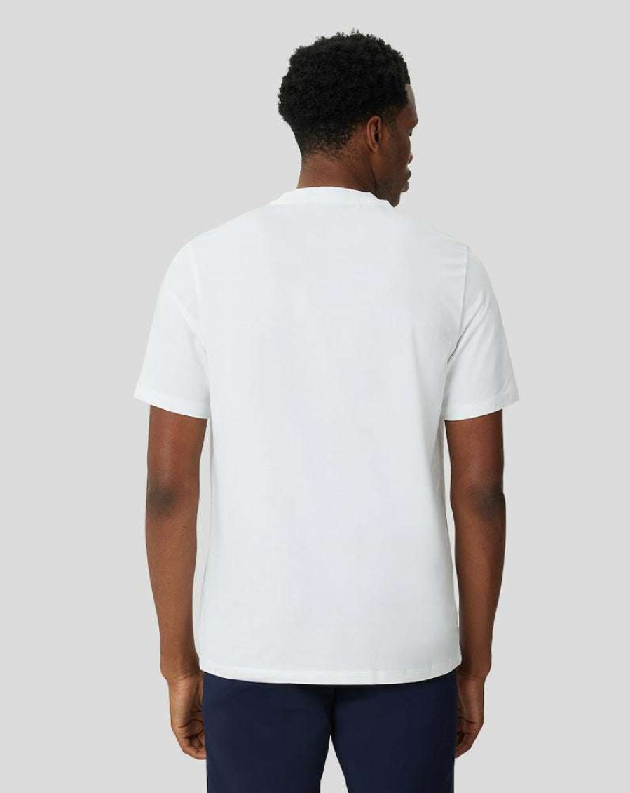 Men'S Clothing * | White Metropolis Recovery Tee Nice Style