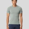 Men'S Clothing * | Grey Men'S Seamless Short Sleeve Tee Clearance