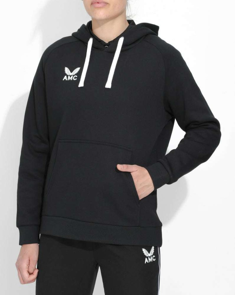 Women'S Clothing * | Black Amc Core Women'S Training Hoody Clearance