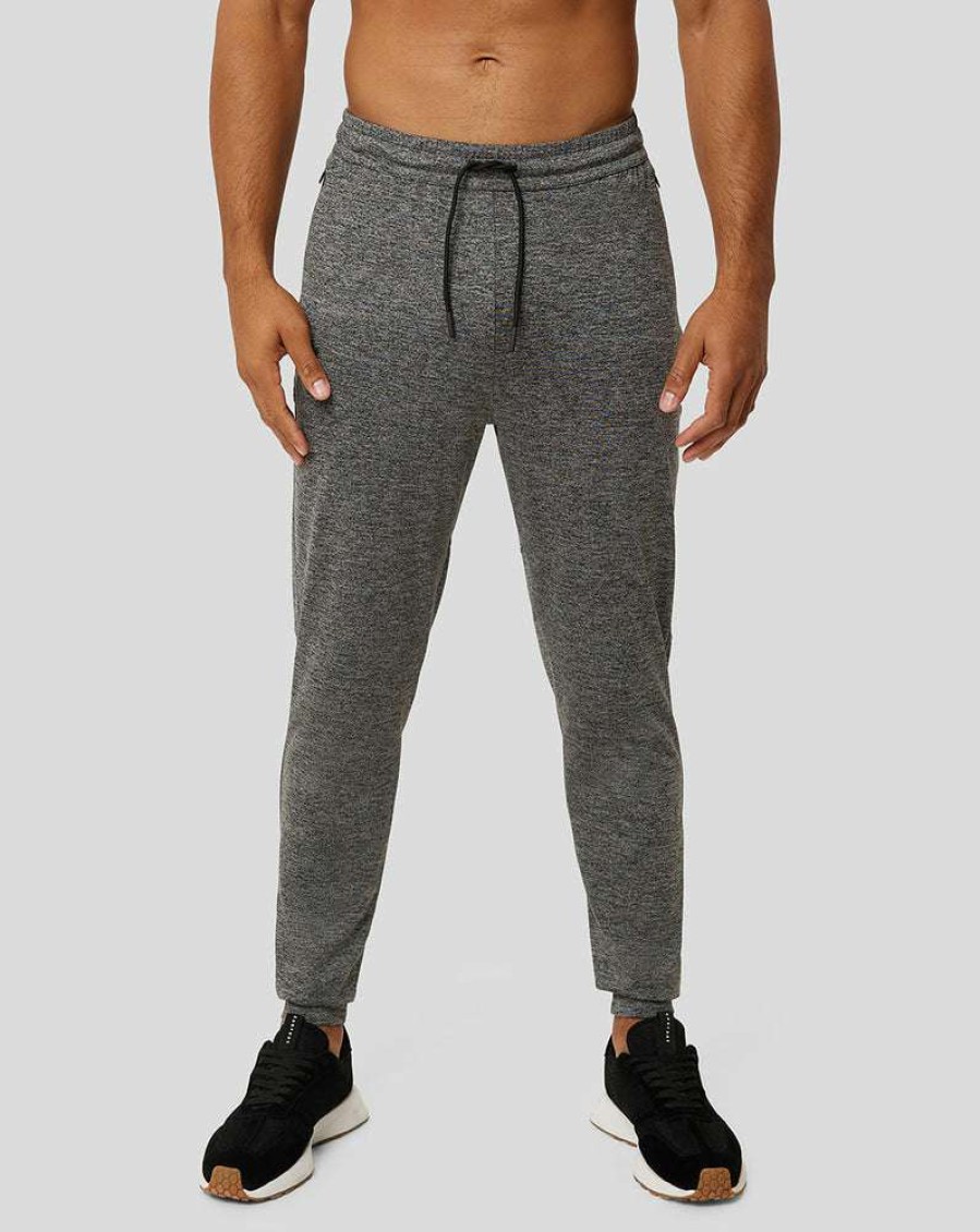 Men'S Clothing * | Sharkskin Marl Carbon Capsule Performance Joggers Special Design