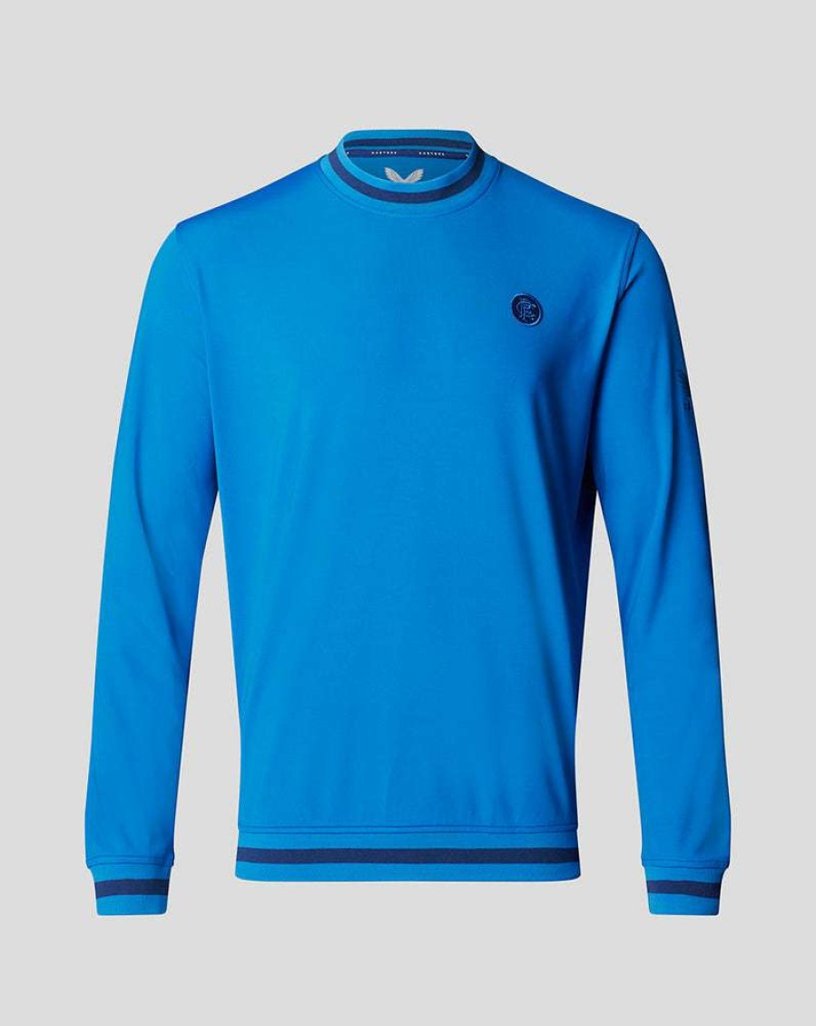 Men'S Clothing * | Blue Rangers Men'S Golf Sweatshirt New Models