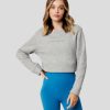 Women'S Clothing * | Women'S Grey Marl Apex Relaxed Sweater Fire Sale