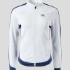 Women'S Clothing * | Women'S White Amc Performance Track Jacket New Models