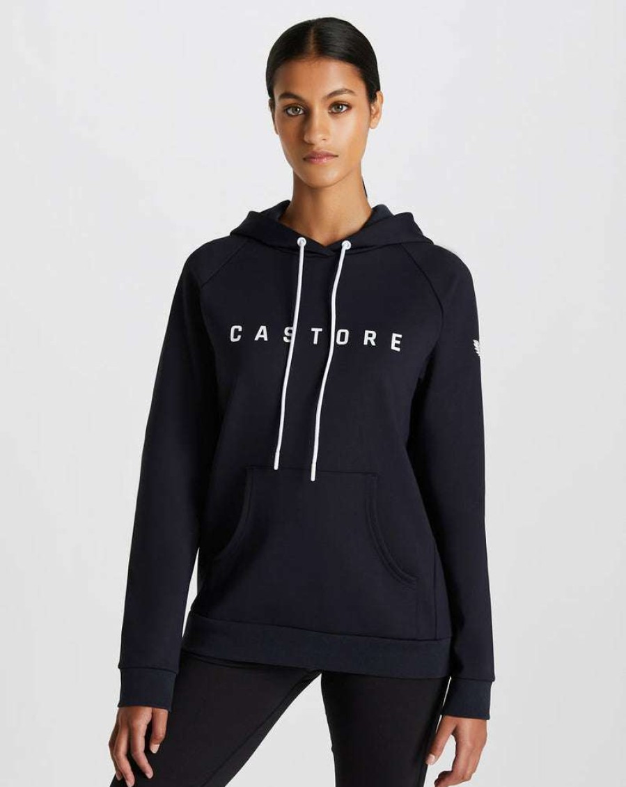 Women'S Clothing * | Navy Women'S Garcia Hoody Free Delivery