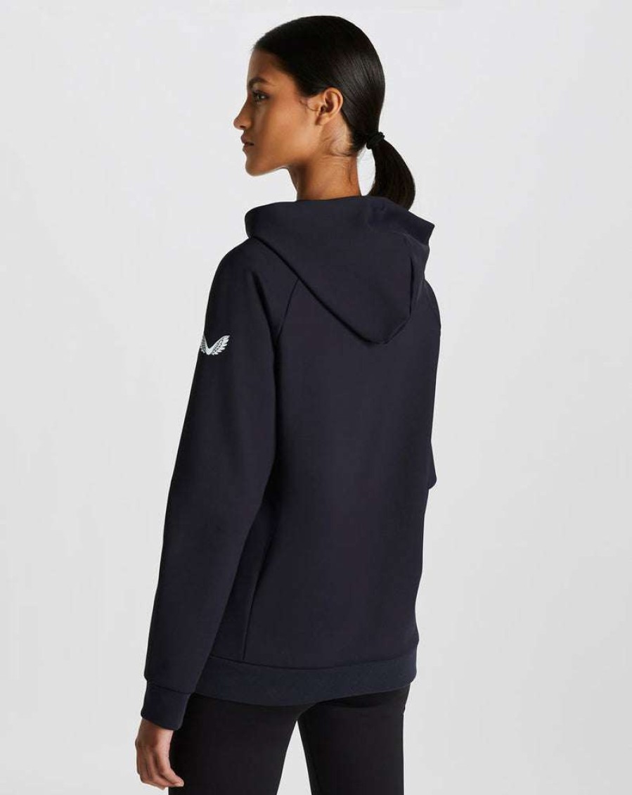 Women'S Clothing * | Navy Women'S Garcia Hoody Free Delivery