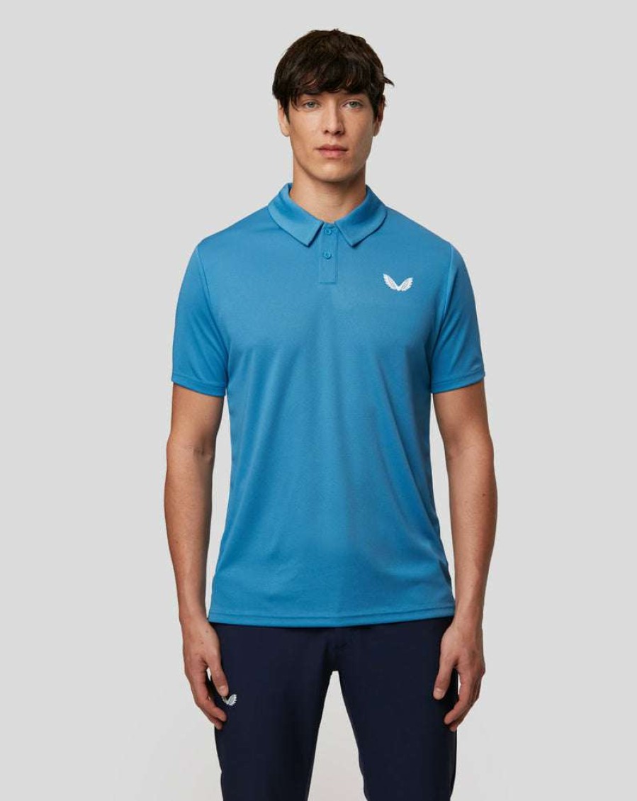 Men'S Clothing * | Azure Tota Golf Performance Short Sleeve Polo Shop