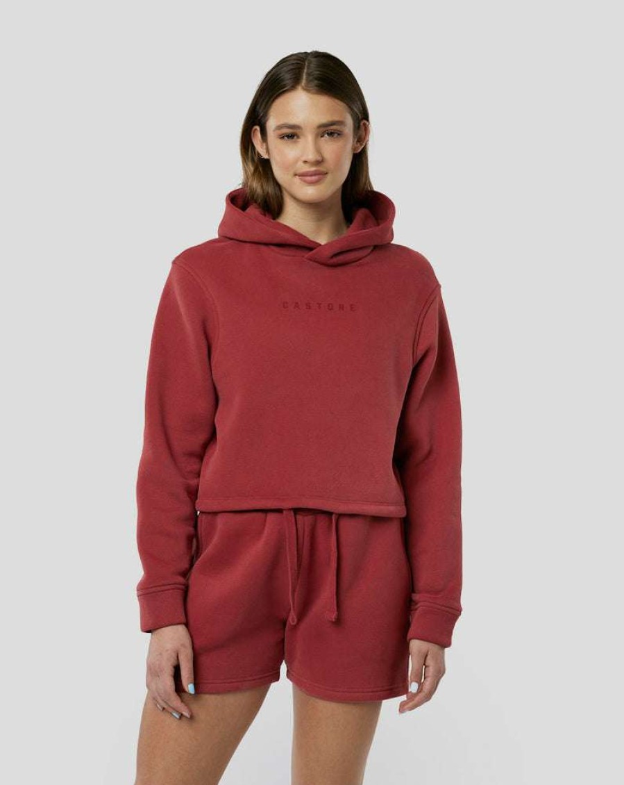 Women'S Clothing * | Women'S Rosewood Apex Relaxed Crop Hoody Shop