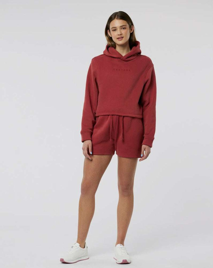 Women'S Clothing * | Women'S Rosewood Apex Relaxed Crop Hoody Shop