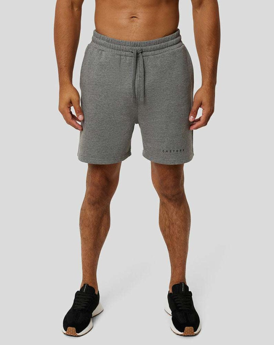 Men'S Clothing * | Sharkskin Marl Logo Carbon Capsule Sweatshorts Fascinating Model