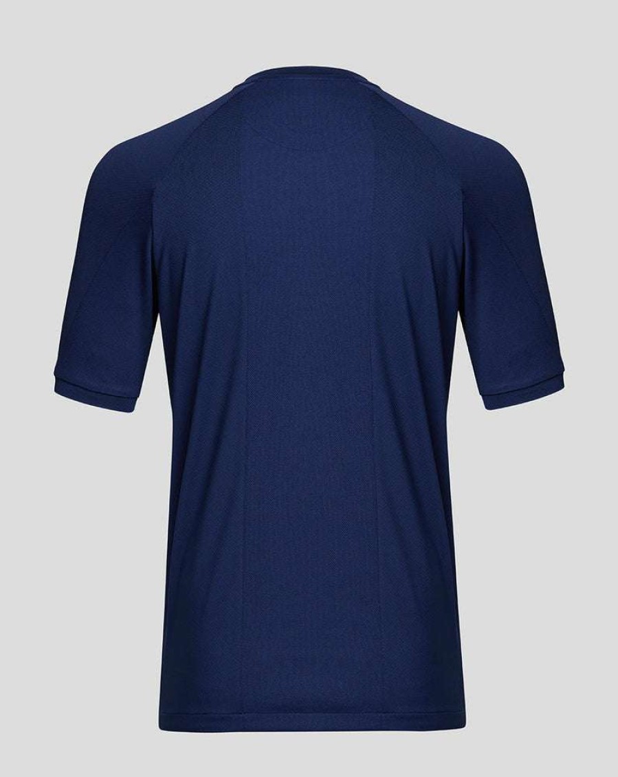 Men'S Clothing * | Navy/White Amc Short Sleeve Performance T-Shirt Fascinating Model