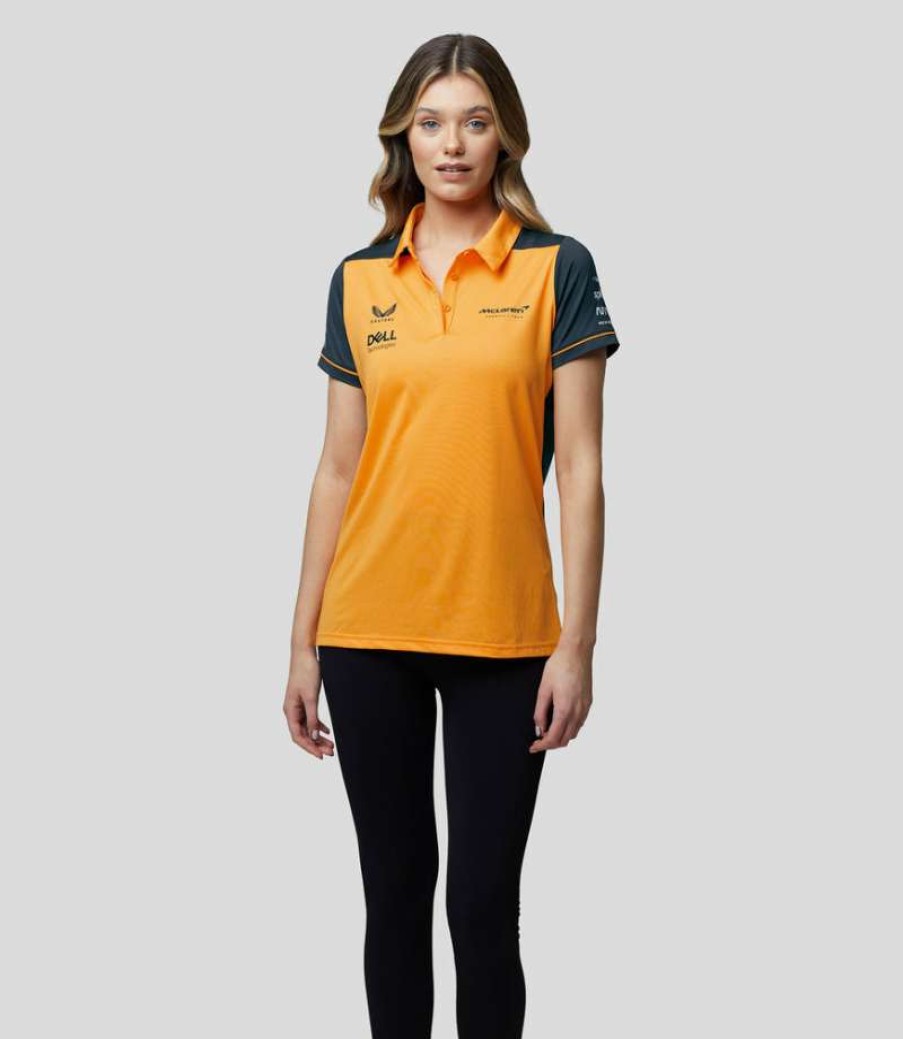 Women'S Clothing * | Papaya Women'S Mclaren Replica Polo New Collections