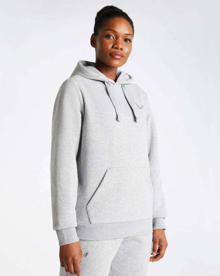 Women'S Clothing * | Grey Marl Women'S Apex Hoody New Models