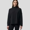 Women'S Clothing * | Women'S Onyx Active Crop Technical Sweater Absolute Quality