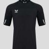 Men'S Clothing * | Black/White Amc Short Sleeve Performance T-Shirt Unique Style