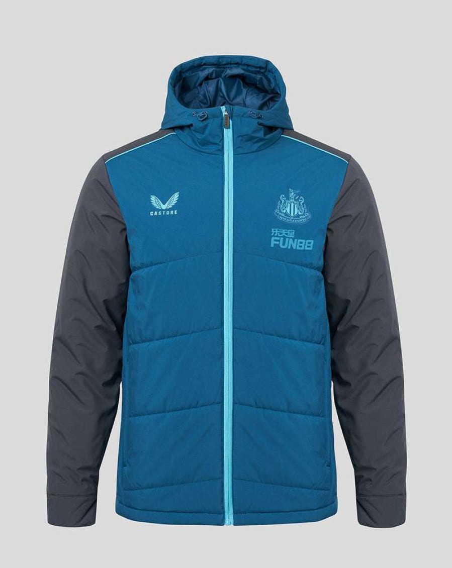 Men'S Clothing * | Ink Blue Newcastle 22/23 Men'S Training Bench Jacket Discount