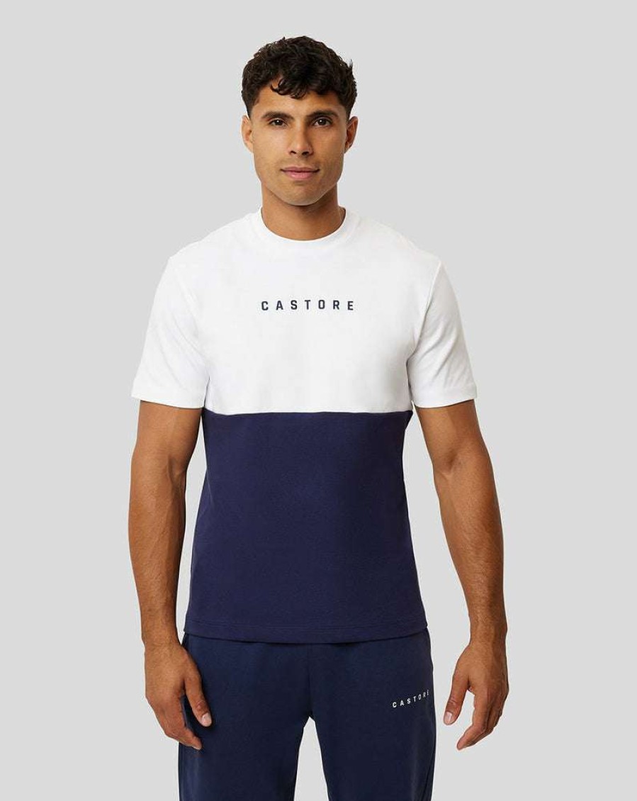 Men'S Clothing * | White Cobalt Capsule Block Recovery Tee Fascinating Model