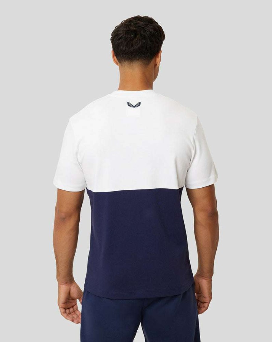 Men'S Clothing * | White Cobalt Capsule Block Recovery Tee Fascinating Model