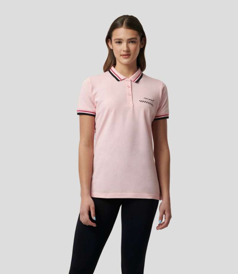 Women'S Clothing * | Light Pink Women'S Mclaren Miami Polo Typical Style