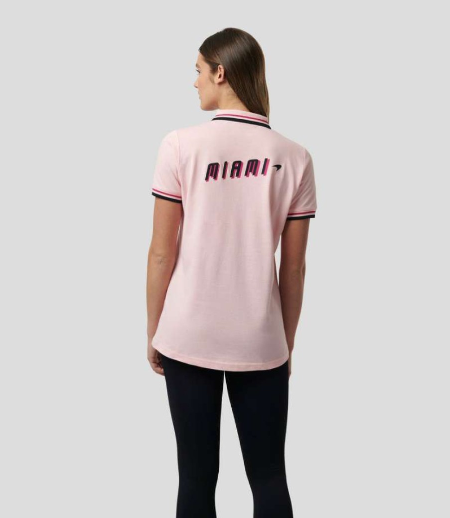 Women'S Clothing * | Light Pink Women'S Mclaren Miami Polo Typical Style