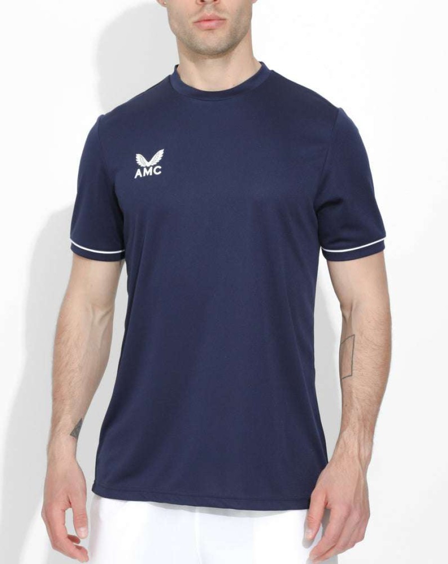 Men'S Clothing * | Navy Amc Core Men'S Performance Tee Special Design