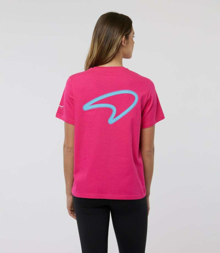 Women'S Clothing * | Purple Women'S Mclaren Miami Graphic T-Shirt On Sale