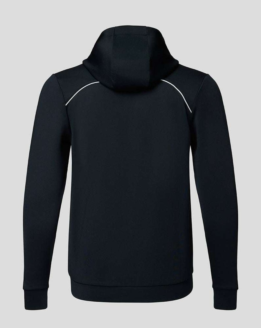 Men'S Clothing * | Black Amc Zip Through Hoody On Sale