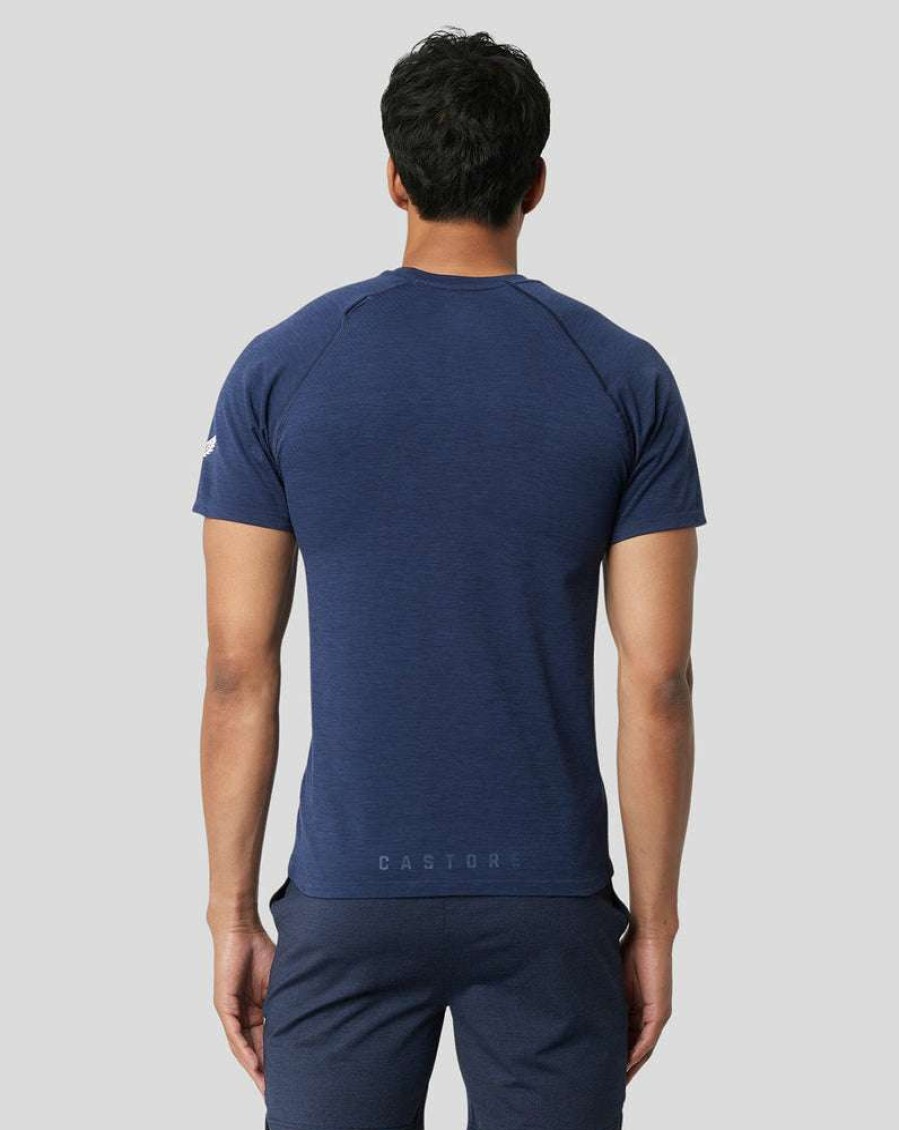 Men'S Clothing * | Peacoat Men'S Seamless Short Sleeve Tee Absolute Quality