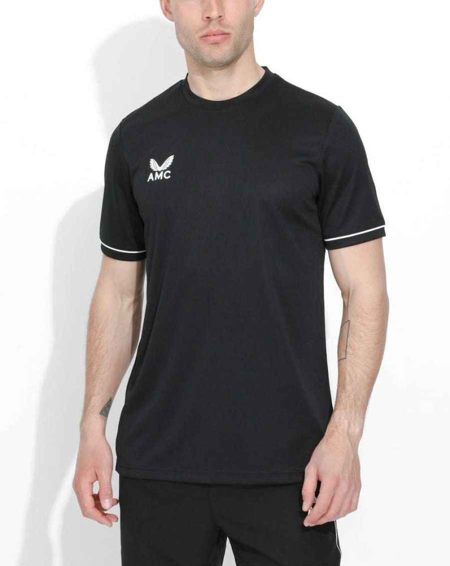 Men'S Clothing * | Black Amc Core Men'S Training Polo Reduction In Price