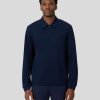 Men'S Clothing * | Baritone Metropolis Zip Polo Radiant Model