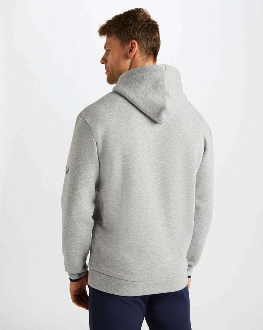 Men'S Clothing * | Light Grey Pro Tek Fleece Hoody Shop