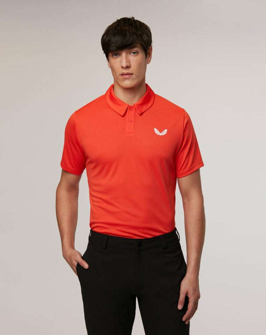 Men'S Clothing * | Fiesta Tota Golf Performance Short Sleeve Polo New Models