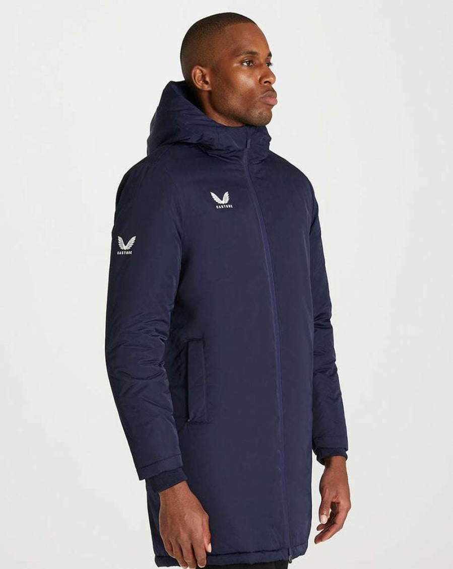 Men'S Clothing * | Navy Manager'S Jacket Absolute Quality