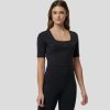 Women'S Clothing * | Women'S Onyx Active Contour Crop Top Radiant Model