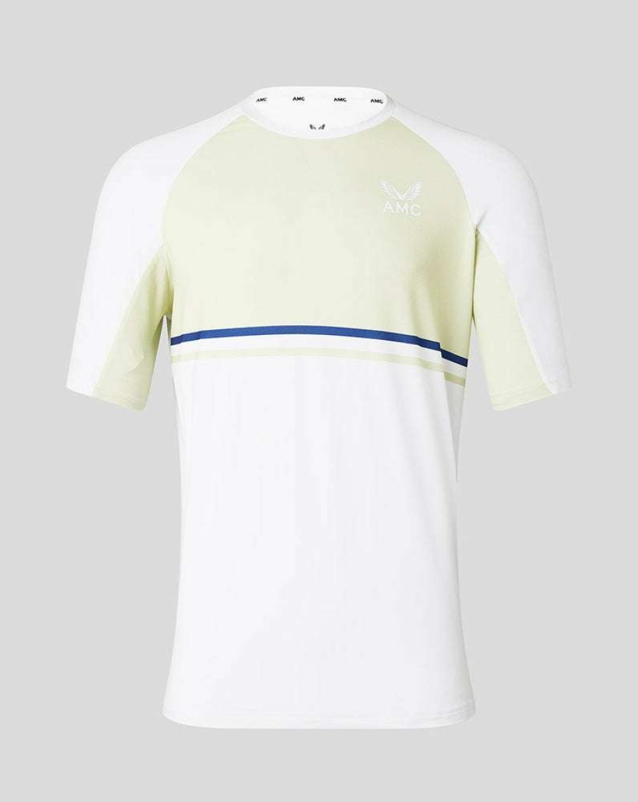 Men'S Clothing * | Yellow Amc Colour Block Performance Tee Radiant Model